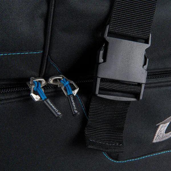 Champro-Wheeled-Umpire-Equipment-Bag-E52-Black-Front-View