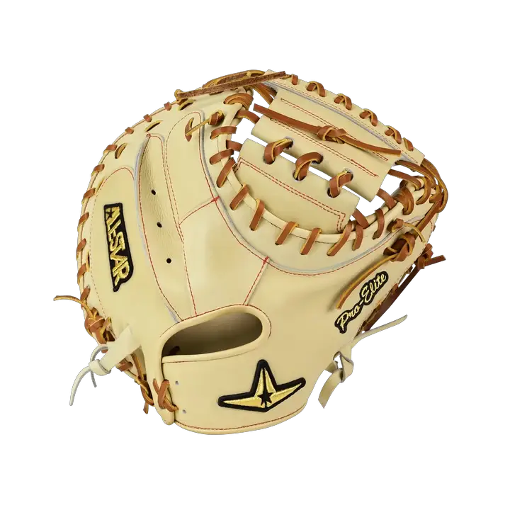 all-star-cm3000-j2-34-rht-cml_lbr-camel-light-brown-baseball-catchers-mitt-back-view