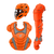 Easton-MAV-X-MAVXKITL-Large-Catchers-Box-Set-Helmet-Chest-Protector-Leg-Guards-Athletic-Orange-Front-View