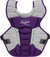 Rawlings-VELO-2.0-CPV2N-Adult-17-Inch-Catchers-Chest-Protector-Purple-White-Front-View