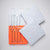 Champro-2-PVC-Base-Set-Double-First-Base-B011S-Baseball-Softball-Three-Pack-White-Orange-Front-View
