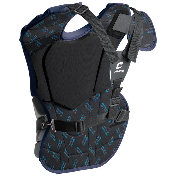 Champro-Optimus-Select-Plus-Chest-Protector-CPN42-Intermediate-Navy-Front-View