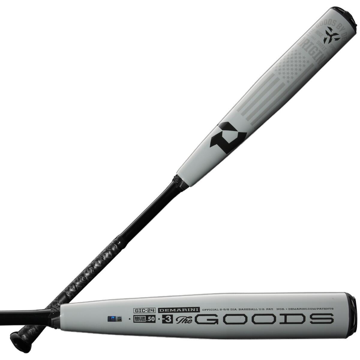 DeMarini The Goods Two Piece - 3 BBCOR Baseball Bat WBD2462010 - SPC