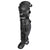 Champro-Optimus-Pro-Adult-Leg-Guard-CG181-Black-Pair-Front-View
