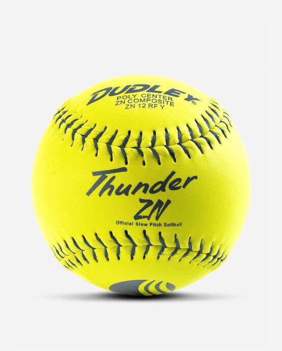 Dudley Thunder ZN Classic M Stamp 12" USSSA Slowpitch Softballs 4U540Y - SPC