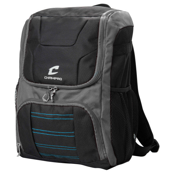 Champro-Prodigii-Backpack-E87-Grey-Front-View