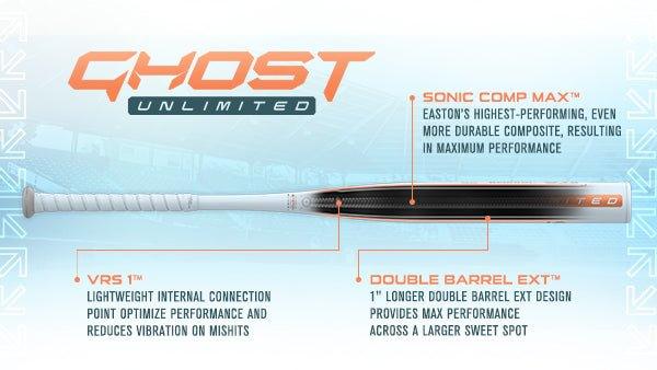 Easton Ghost Unlimited - 10 Fastpitch Softball Bat EFP5GHUL10 - SPC