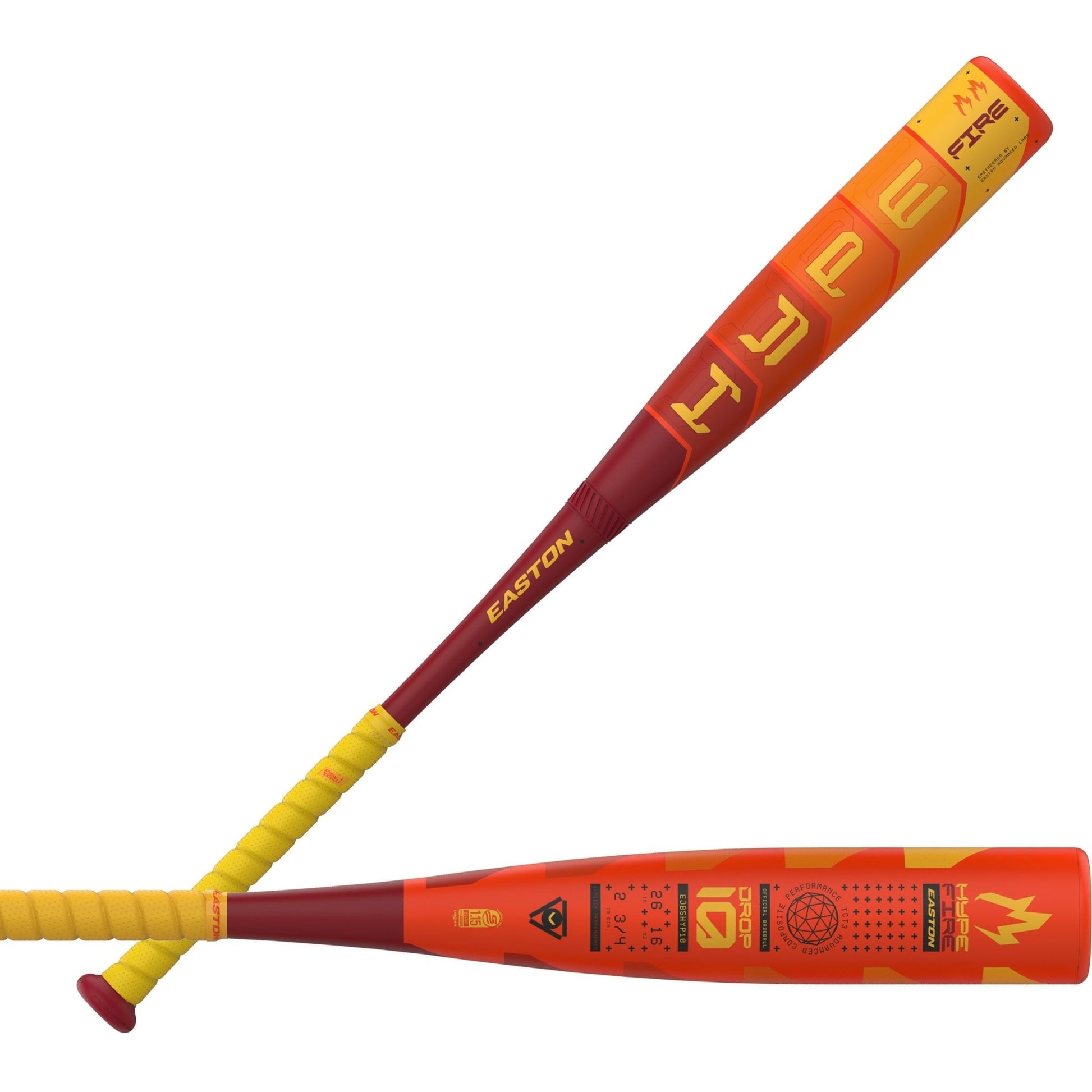 Easton Hype Fire - 10 USSSA Baseball Bat EUT5HYP10 - SPC