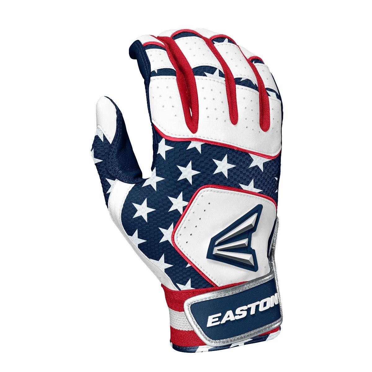 Easton Walk Off NX Adult Baseball/Softball Batting Gloves A12125 - SPC