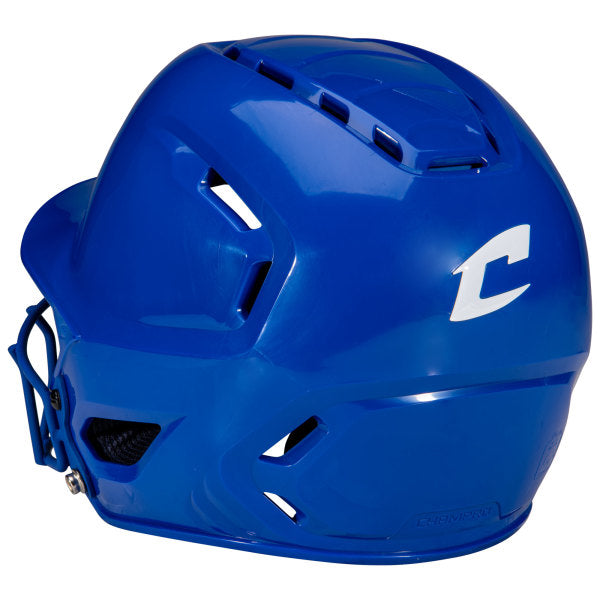 Champro-HXE-Starter-Medium-Softball-Helmet-Facemask-HXEFPS-Royal-Front-View
