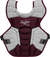 Rawlings-VELO-2.0-CPV2NI-Intermediate-15-5-Inch-Catchers-Chest-Protector-Maroon-White-Front-View