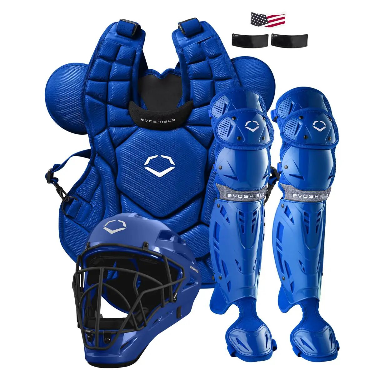 EvoShield SRZ-1 Adult Baseball Catcher's Kit Royal