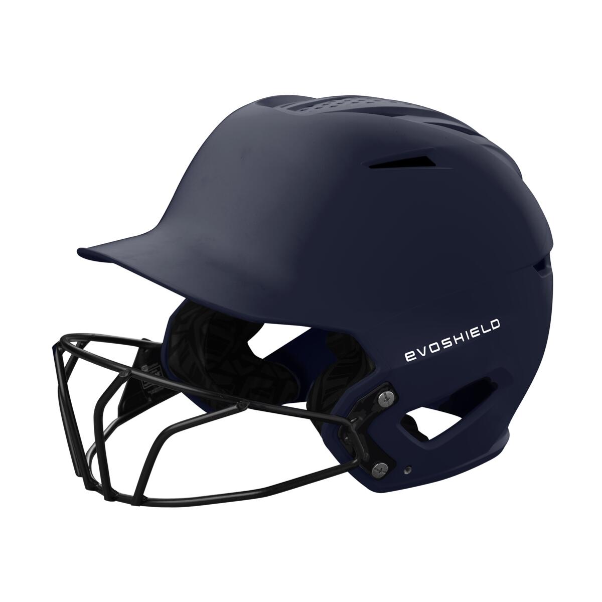 Capacete De Rebatidas Evoshield Xvt 2.0 Matte Royal L/xl | Parcelamento Capacete De Rebatidas Evoshield Xvt 2.0 Matte Royal L/xl | Parcelamento