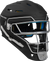Rawlings-Mach-Matte-2-Tone-CHMCHJ-Junior-Hockey-Style-Catchers-Helmet-Black-White-Front-View