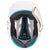 Champro-HX-Legend-Plus-Senior-Baseball-Helmet-Jaw-Guard-HXM2JG-White-Black-Front-View