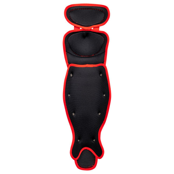 Champro-Optimus-MVP-Double-Knee-Youth-Leg-Guard-CG106-Scarlet-Pair-Front-View