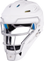 Rawlings-Mach-Matte-2-Tone-CHMCHS-Senior-Hockey-Style-Catchers-Helmet-White-White-Front-View