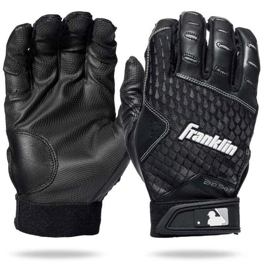 Franklin MLB 2nd - Skinz Adult Baseball/Softball Batting Gloves - SPC