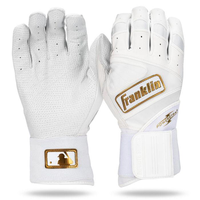 Franklin MLB Powerstrap Infinite Adult Baseball/Softball Batting Gloves - SPC