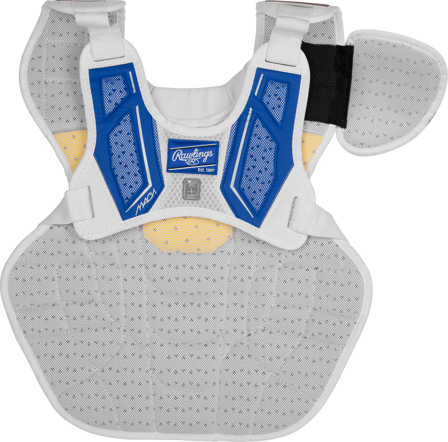 Rawlings-Mach-CPMCNI-Intermediate-15-5-Inch-Catchers-Chest-Protector-Royal-Front-View