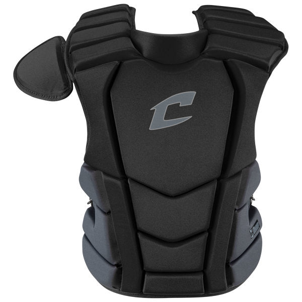 Champro-Optimus-Select-Plus-Chest-Protector-CPN41-Adult-Black-Front-View