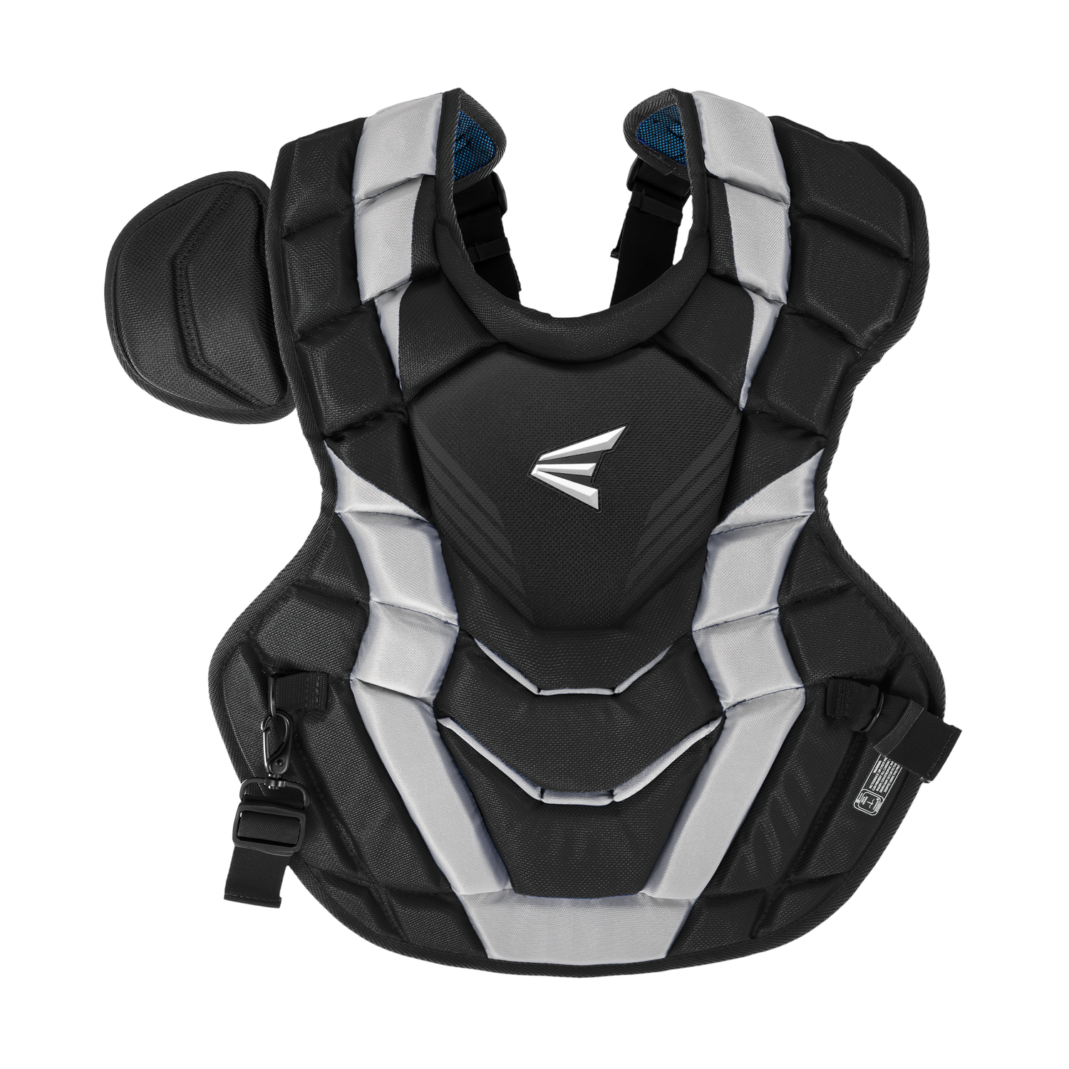 Easton-Elite-X-ELXCPA-Adult-17-Inch-Catchers-Chest-Protector-Black-Front-View