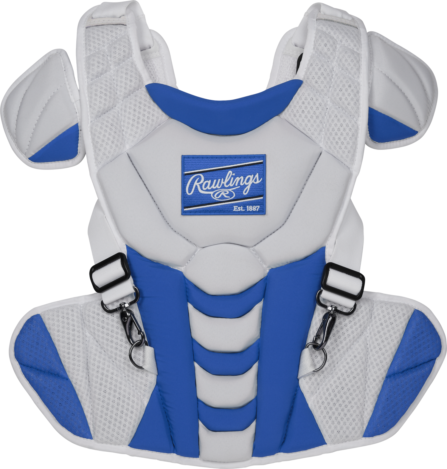 Rawlings-Velo-2.0-CSSBL-Large-Fastpitch-Catchers-Box-Set-Royal-White-Front-View