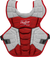 Rawlings-VELO-2.0-CPV2NI-Intermediate-15-5-Inch-Catchers-Chest-Protector-Scarlet-White-Front-View