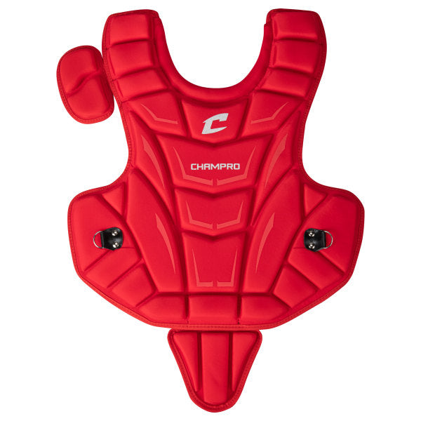Champro-Optimus-MVP-Chest-Protector-CP102-Adult-Scarlet-Front-View