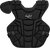 Rawlings-Mach-CPMCN-Adult-17-Inch-Catchers-Chest-Protector-Black-Black-Front-View