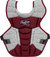 Rawlings-VELO-2.0-CPV2NI-Intermediate-15-5-Inch-Catchers-Chest-Protector-Cardinal-White-Front-View