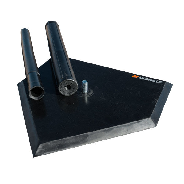 Champro-Heavy-Duty-Rubber-Batting-Tee-Waffle-Bottom-B050I-Baseball-Softball-Training-Front-View