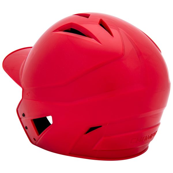 Champro-HX-Rookie-Junior-Baseball-Helmet-HXU-Scarlet-Front-View