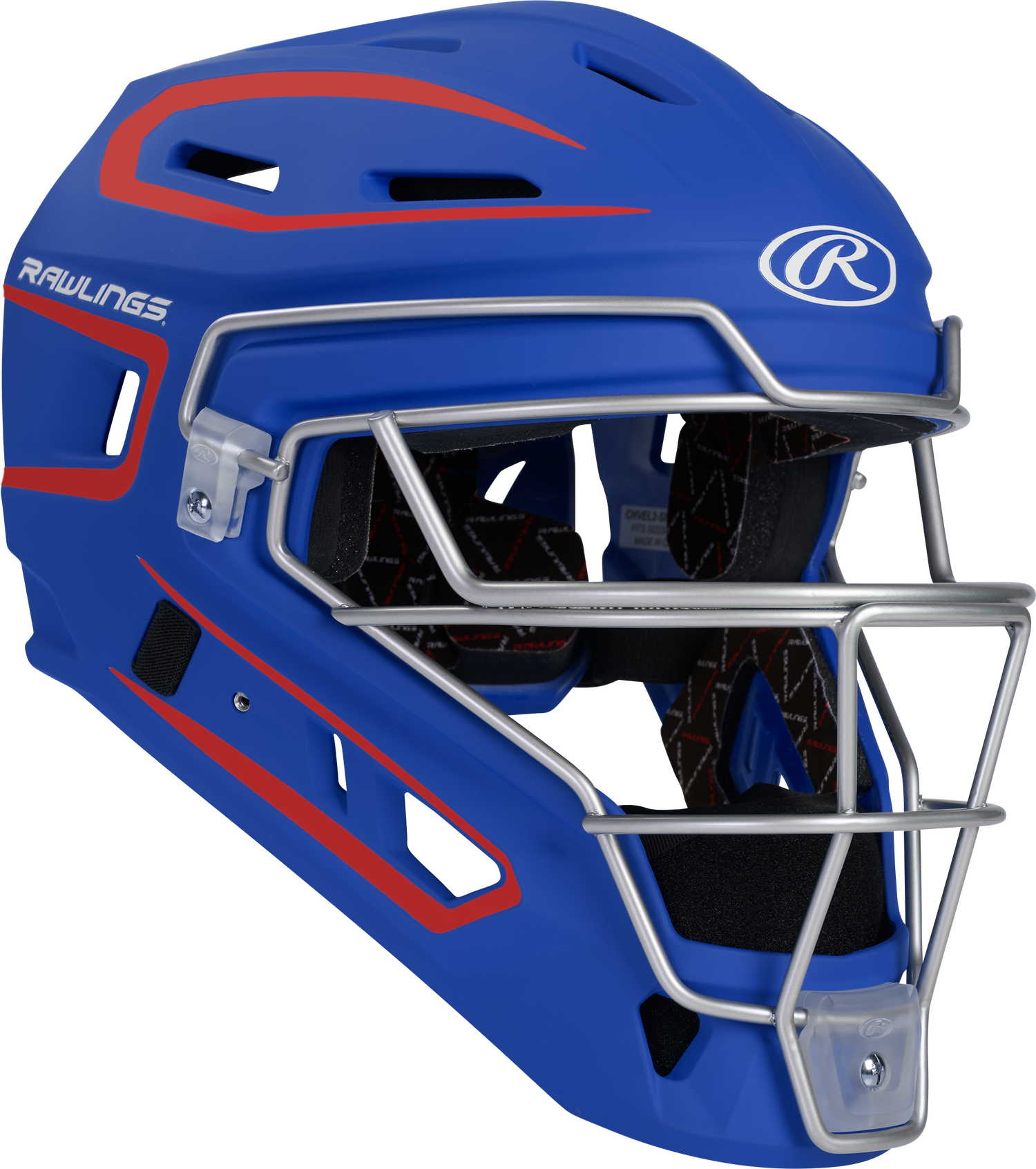 Rawlings-VELO-2.0-CHV27J-Matte-Junior-Catchers-Helmet-Royal-Scarlet