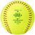 Champro-TSP-52-ASA-12-Inch-Leather-Slowpitch-Softball-CSB20Y-Optic-Yellow-Front-View