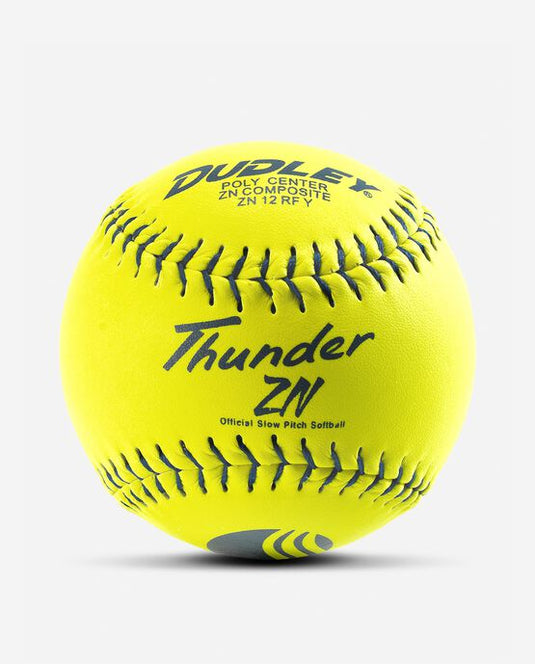 Dudley Thunder ZN Classic M Stamp 12" USSSA Slowpitch Softballs 4U540Y