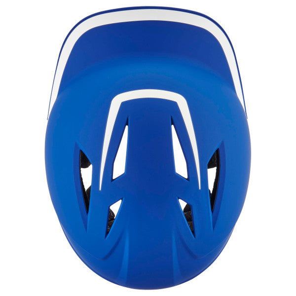 Champro-HX-Legend-Plus-Junior-Baseball-Helmet-Jaw-Guard-HXM2JG-Royal-White-Front-View