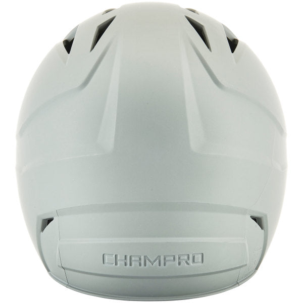 Champro-HX-Gamer-Baseball-Junior-Batting-Helmet-HXM-Light-Grey-Front-View