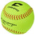 Champro-TSP-44-ASA-12-Inch-Leather-Slowpitch-Softball-CSB10Y-Optic-Yellow-Front-View