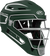Rawlings-VELO-2.0-CHV27J-Matte-Junior-Catchers-Helmet-Dark-Green-White-Front-View