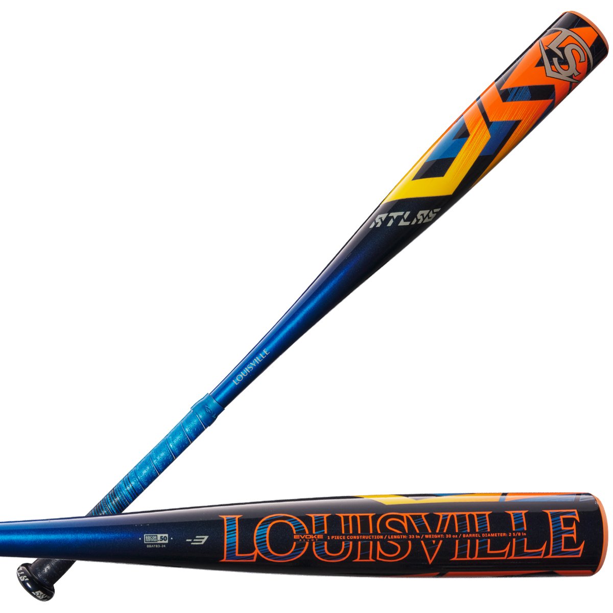 Louisville Slugger Atlas - 3 BBCOR Baseball Bat WBL2845010 - SPC