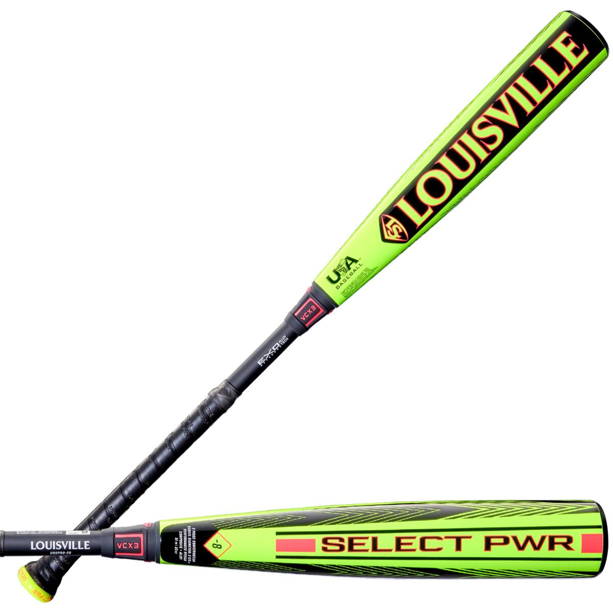 Louisville Slugger Select PWR - 8 USA Baseball Bat WBL4127010 - SPC SportsWBL4127010 - 29Louisville Slugger