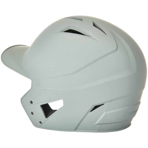 Champro-HX-Gamer-Baseball-Junior-Batting-Helmet-HXM-Light-Grey-Front-View
