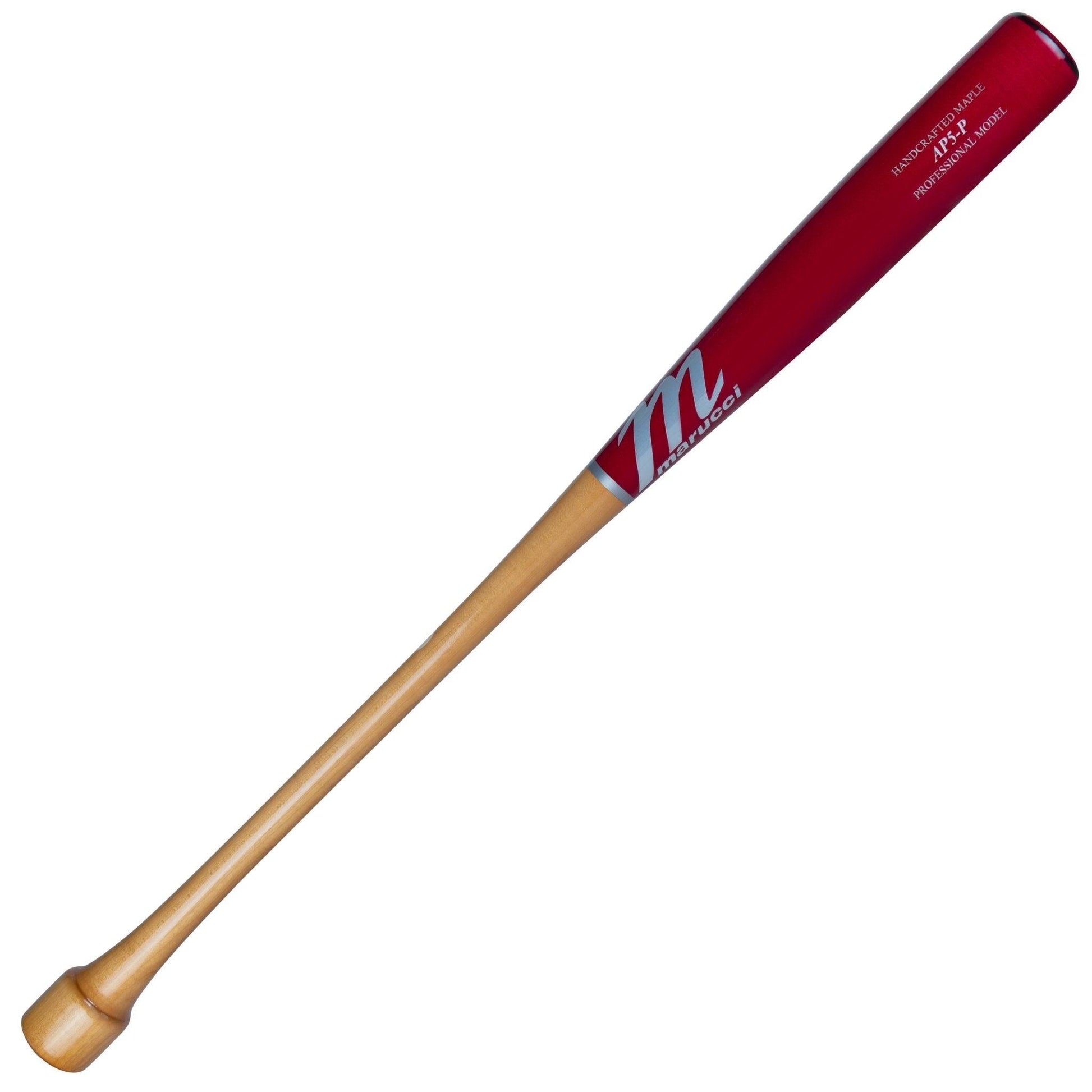 Marucci AP5 Albert Pujols Pro Puck Knob Maple Wood Baseball Bat MVE4AP5P - HN/LC - SPC