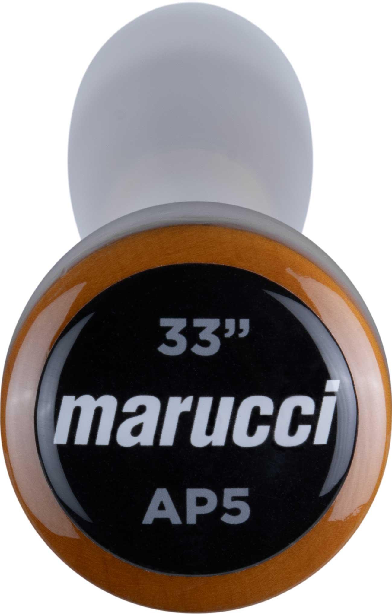 Marucci AP5 Albert Pujols Pro Puck Knob Maple Wood Baseball Bat MVE4AP5P - HN/LC - SPC