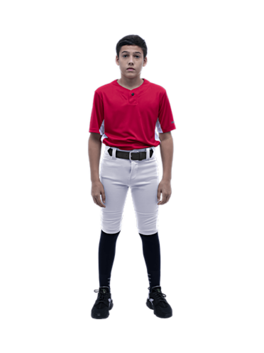 Marucci Double - Knit Piped Pant Short Excel MAPTEXLPSH - SPC SportsMAPTEXLPSH - CG/BK - AXSMarucci