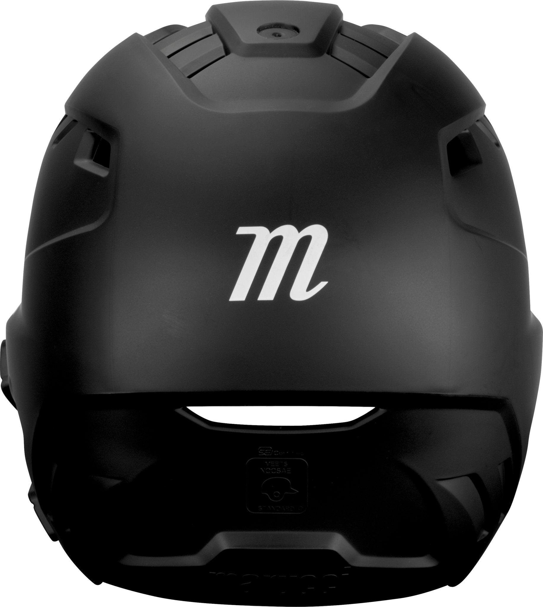 Marucci DuraVent Baseball Batting Helmet with Jaw Guard MBHDVJG - SPC