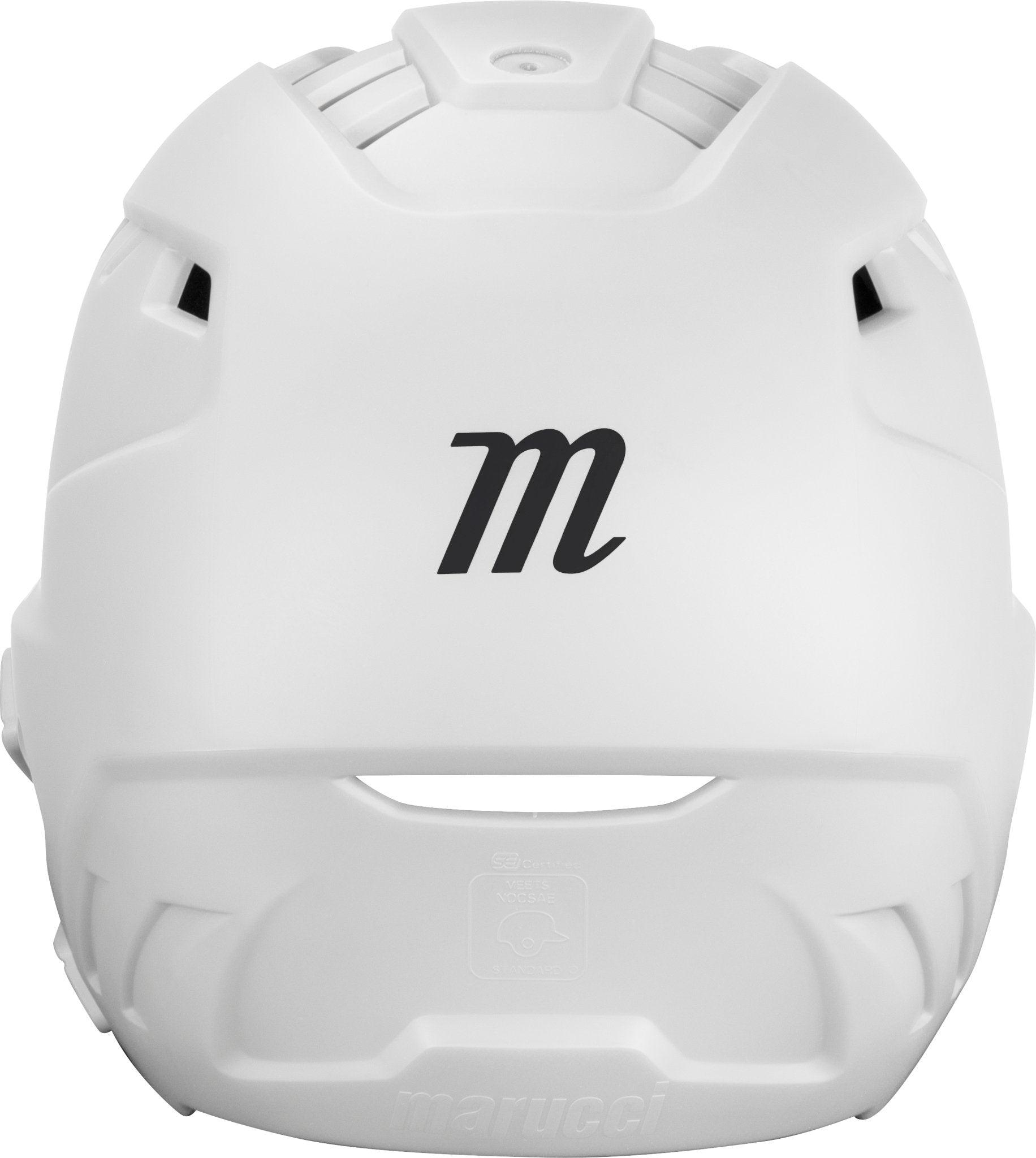 Marucci DuraVent Baseball Batting Helmet with Jaw Guard MBHDVJG - SPC