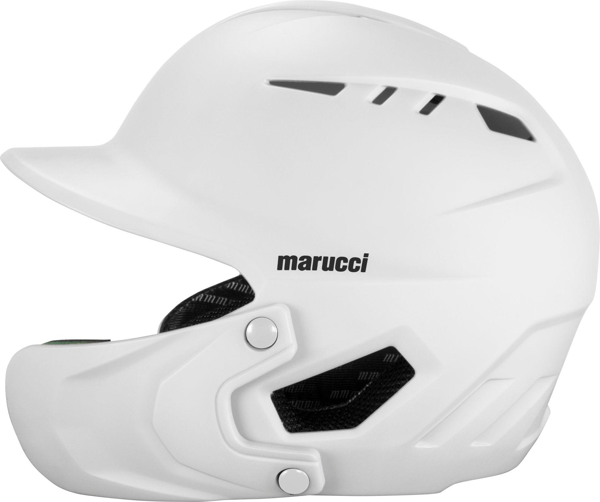 Marucci DuraVent Baseball Batting Helmet with Jaw Guard MBHDVJG - SPC