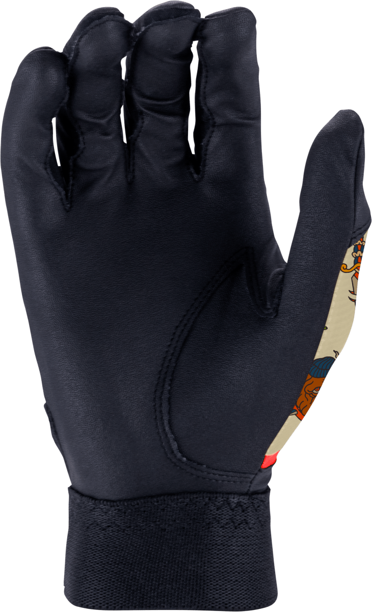 Marucci Foxtrot T Ball Baseball/Softball Batting Gloves MBG2FXTR - SPC SportsMBG2FXTR - BK/YL - YS/MMarucci